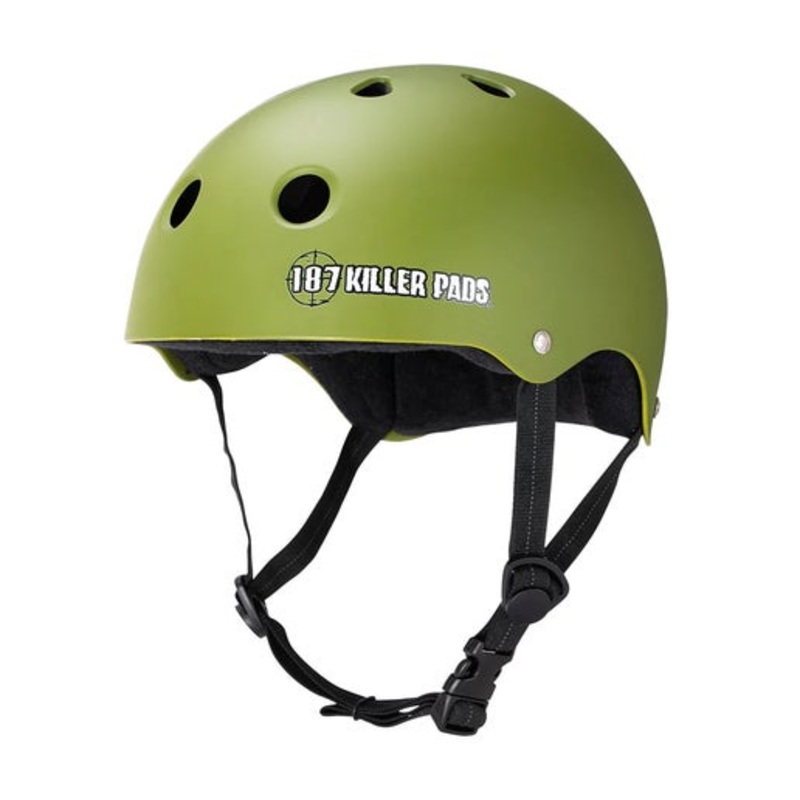 187 Killer Pads – Sweatsaver Helmet – Army Green Matte Small