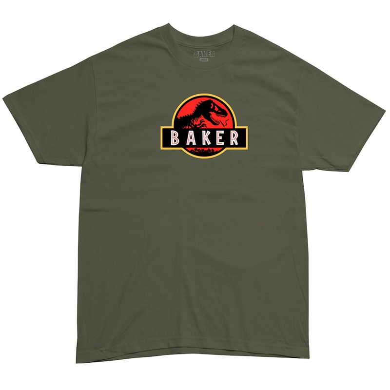 Baker Stoned Age T Shirt Green Small