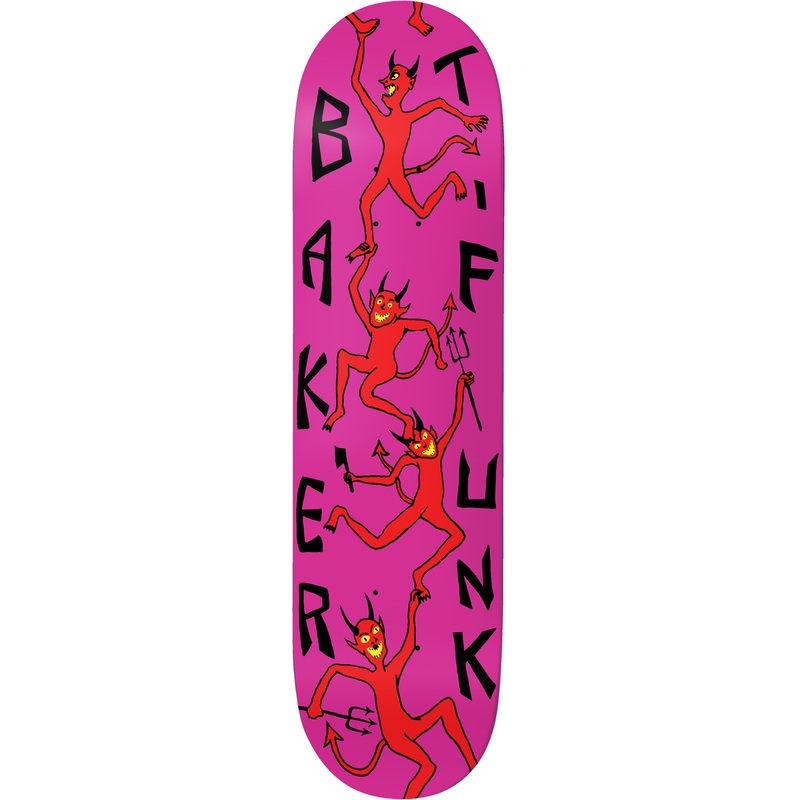 Baker T-Funk Devil Boi 8.25″ Skateboard Deck