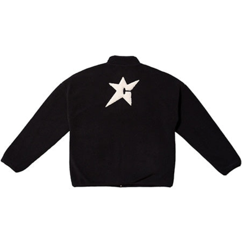 Carpet Company C Star Fleece Jacket Black Large