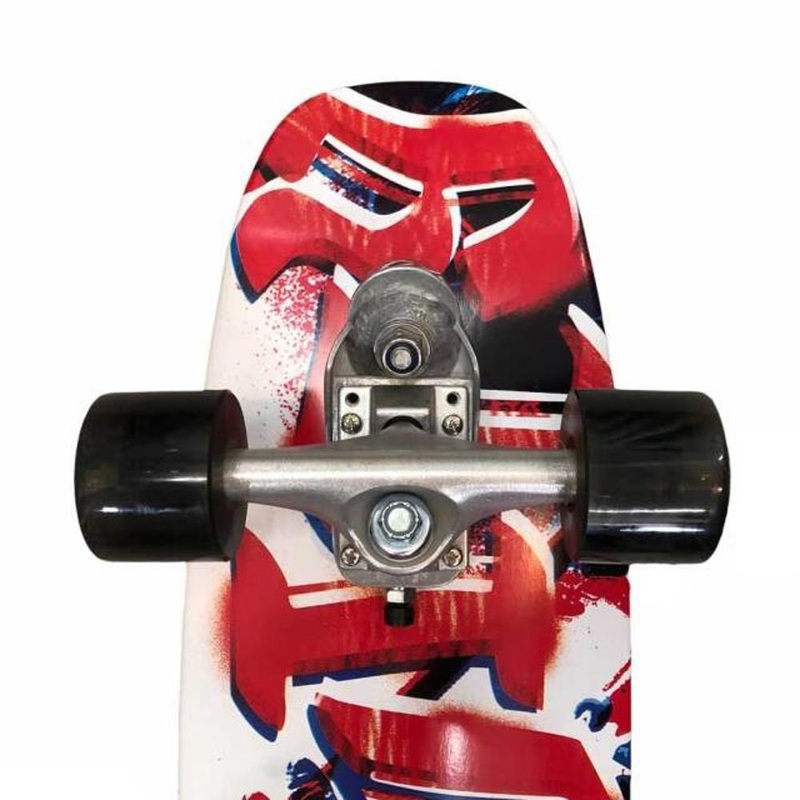 Gravity Mini Red Logo 30″ Kicktail Longboard Complete