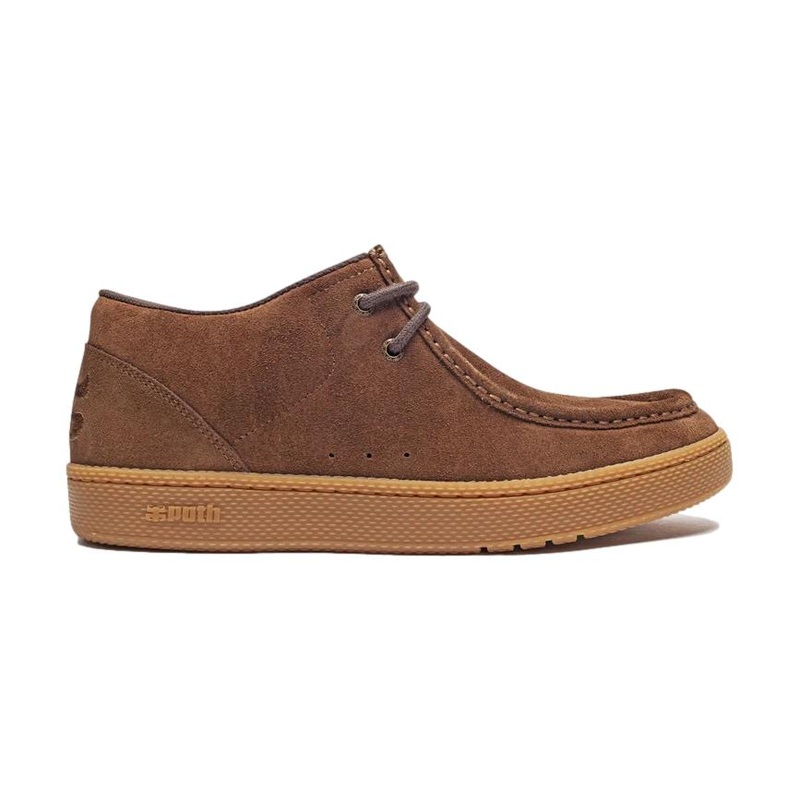 I-Path Cats Brown Suede 8