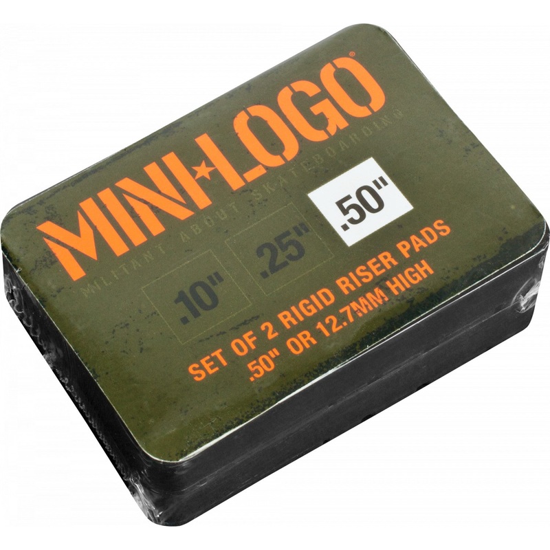 Mini Logo  1/2″ Rigid Riser Pads (2PK)
