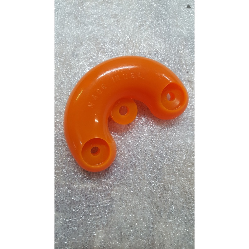 NOS 1970s Urethane Nose Guard made in USA – ORANGE