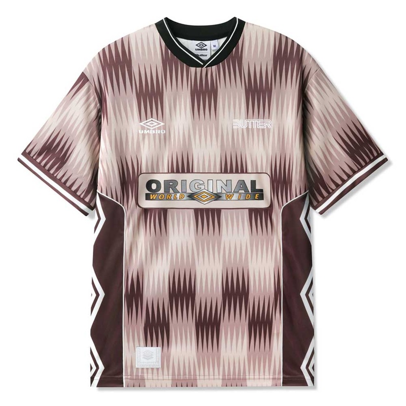 Optical Jersey Brown Taupe Umbro Butter Goods Top MD