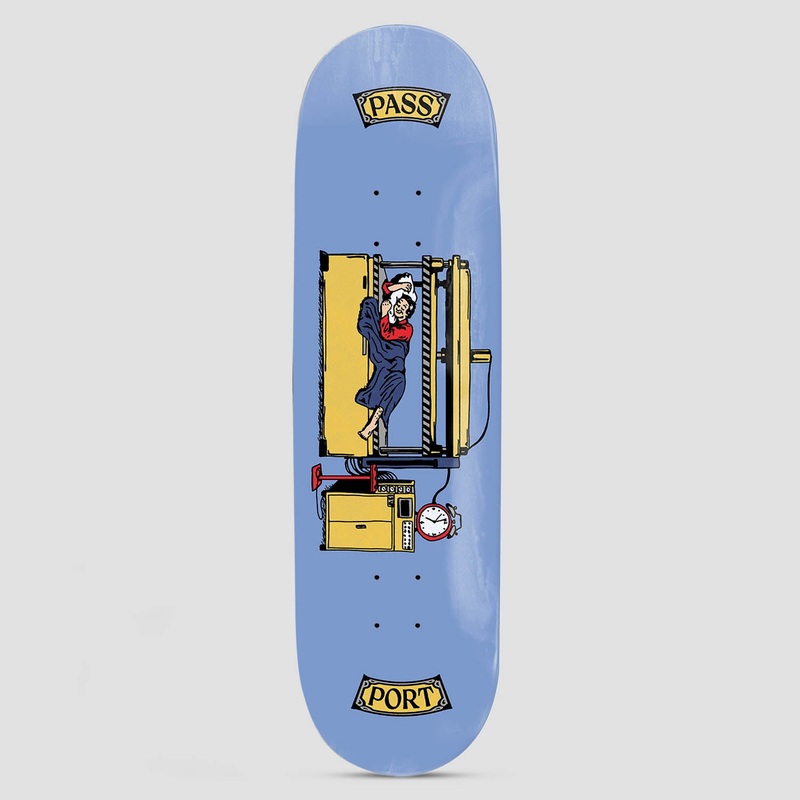 PassPort 8.5 PassPort Youre Making Me Nervous Series Early Rise Skateboard Deck