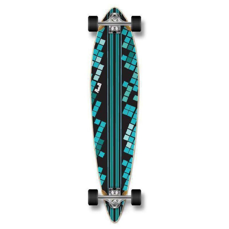 Punked Digital Wave Pintail Longboard 40 inch – Complete Complete