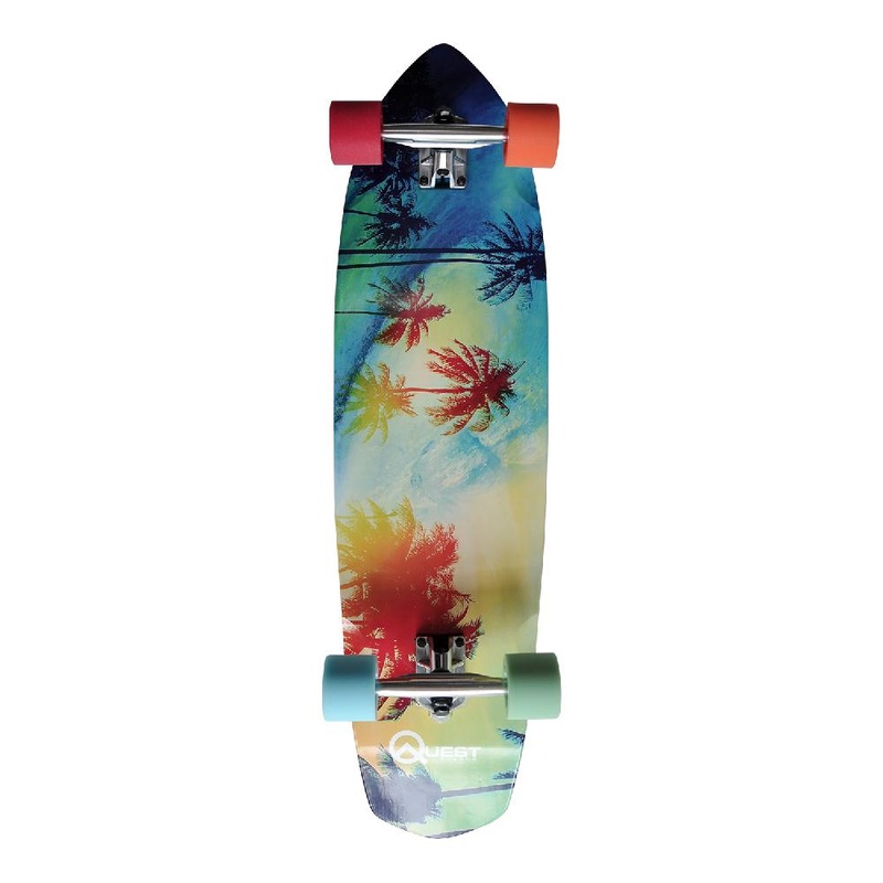 Quest Serenity 36″ Longboard Cruiser Complete