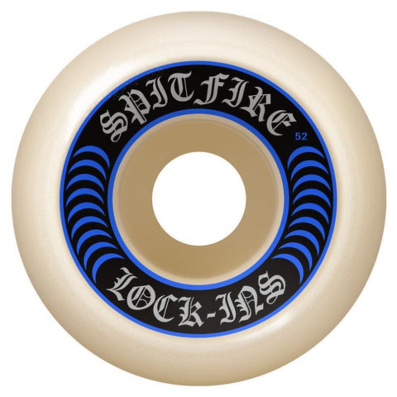 Spitfire 99a Formula Four Lock-ins Skateboard Wheels Natural 52mm Natural