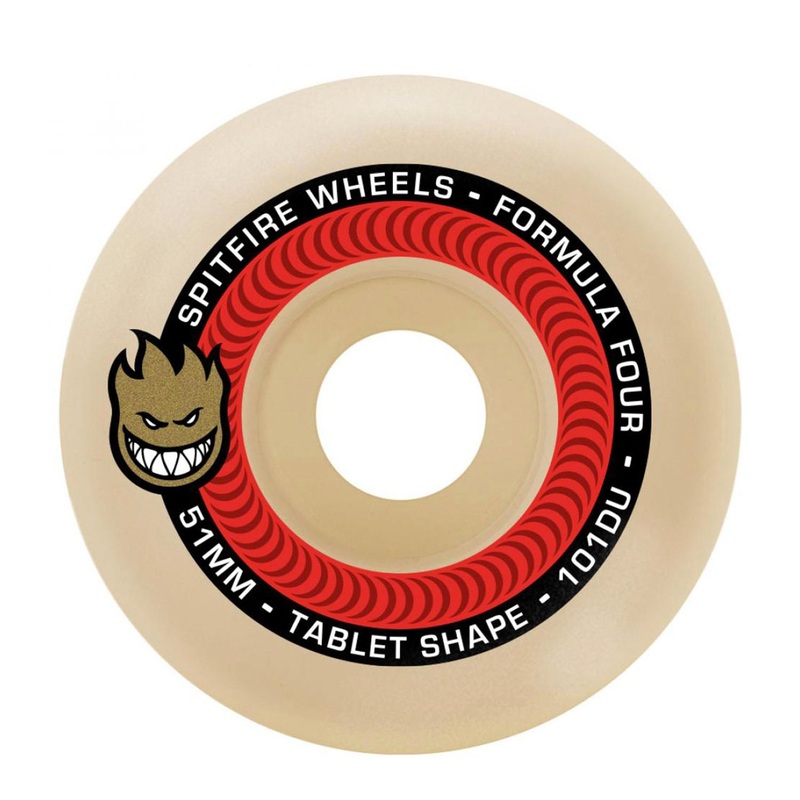 Spitfire Formula Four Wheels Tablet 53mm 101a – Natural