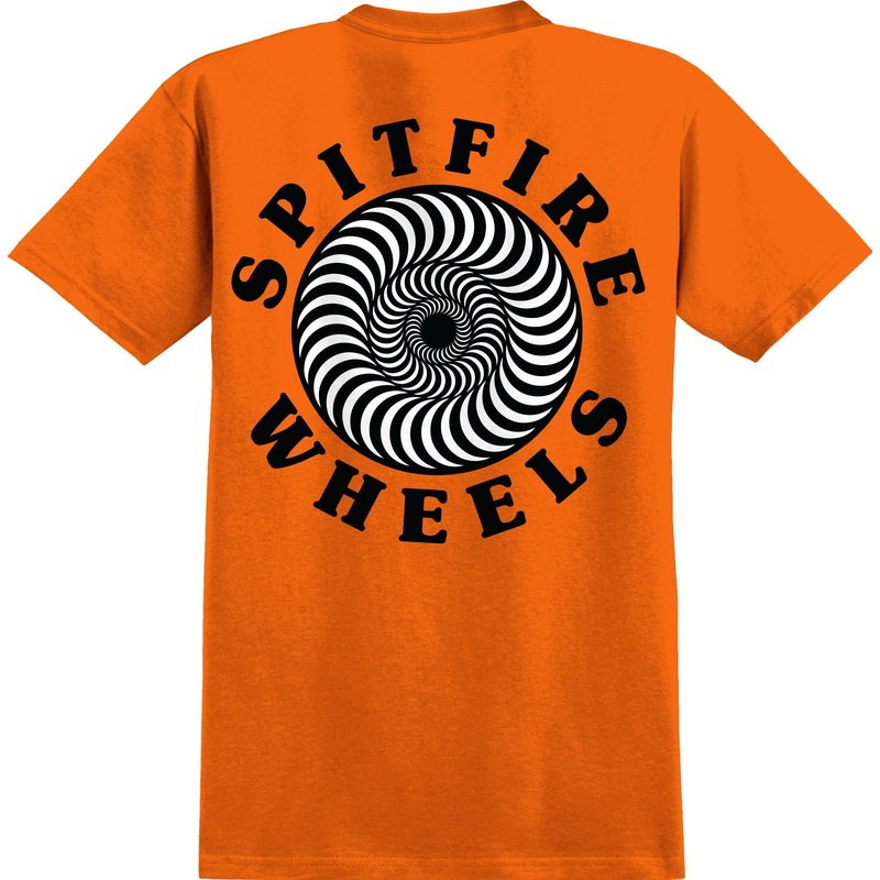 Spitfire OG Classic Fill Youth T-Shirt – Orange Small Orange