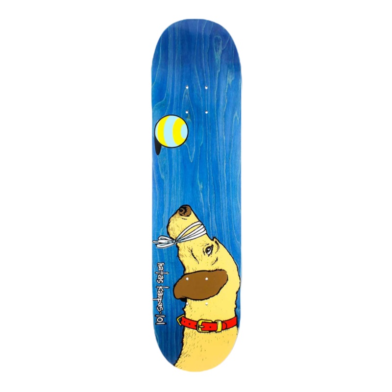 101 Natas Kaupus Dog SP Re-Issue Skateboard Deck Blue Stain 7.88×31.9 7.88