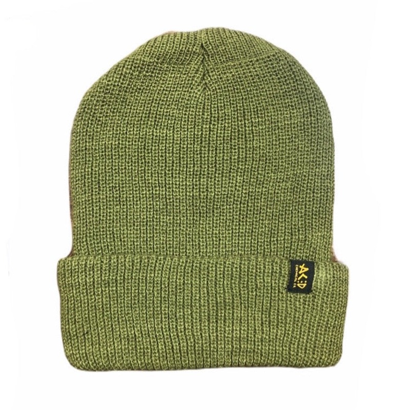 ACID CHEMICAL CO BEANIE OLIVE OS