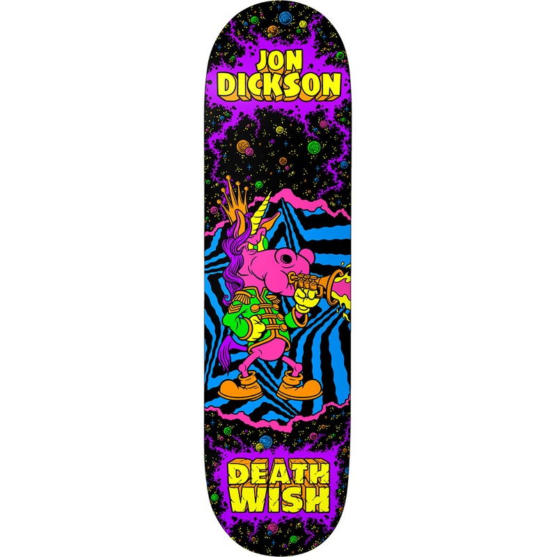 DEATHWISH DICKSON “LORDS OF THE UNDERWORLD” 8.38″ SKATEBOARD DECK
