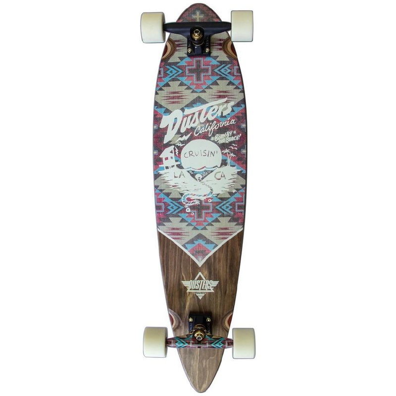 Dusters California Cruisin Nomad Multi 37″ Pintail Longboard Complete