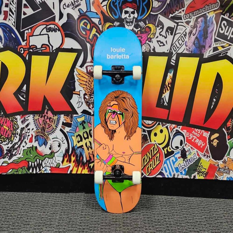 Enjoi x WWE Body Slam Ultimate Warrior 8″ Complete Skateboard