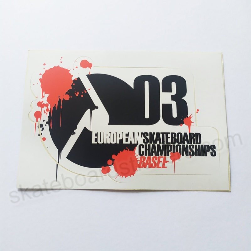 European Skateboard Championships ’03 Sticker