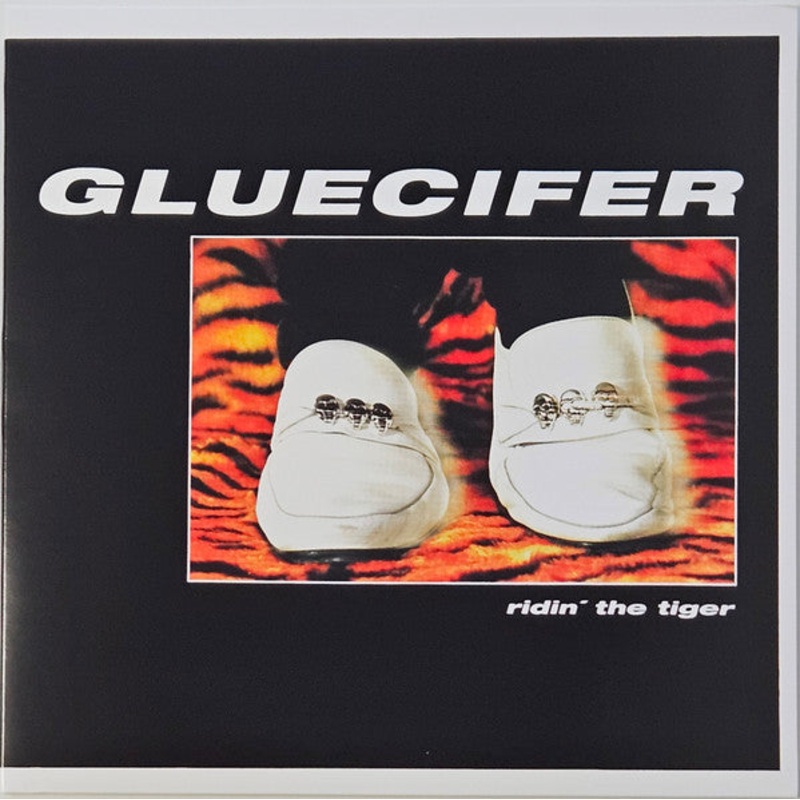 Gluecifer  Ridin’ The Tiger Orange Color Vinyl LP Record