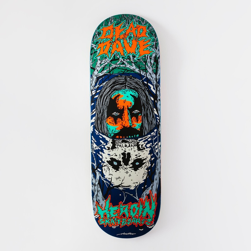 Heroin 10″ Dead Dave Dead Reflections Deck – Multi 10″