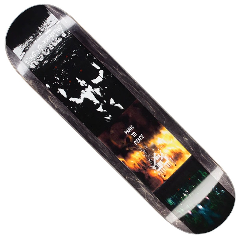 Hockey Panic to Peace Deck Multicolor 8.18 x 31.73 WB:14