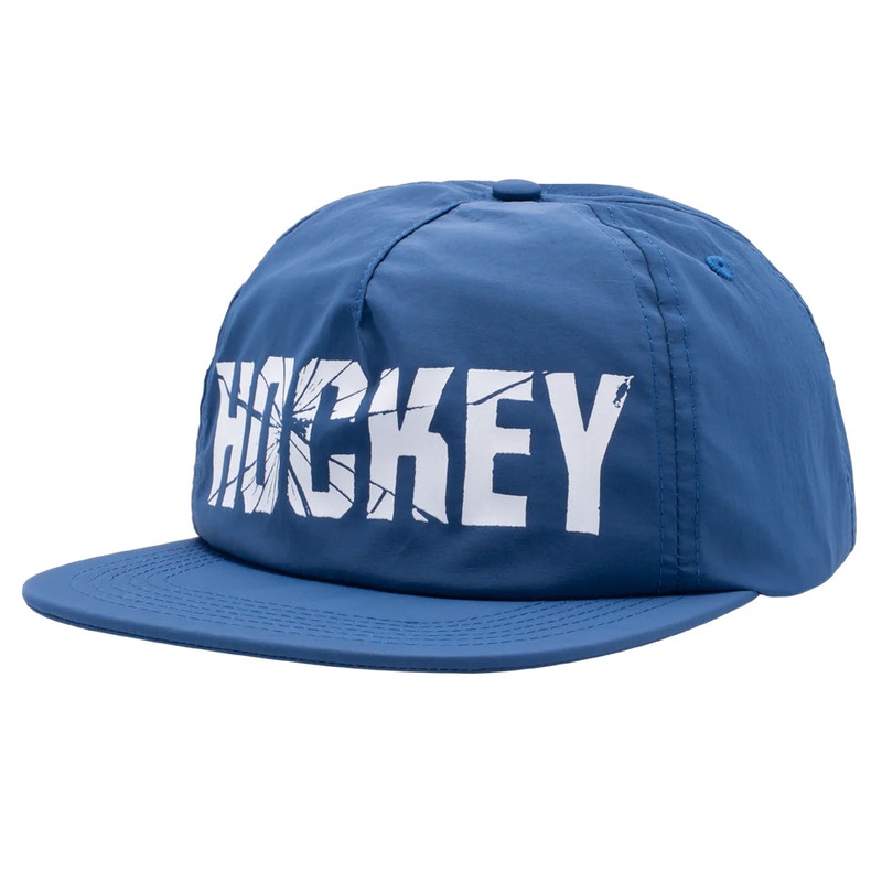 Hockey Shatter Nylon 6-Panel Royal Hat Royal One size fits all