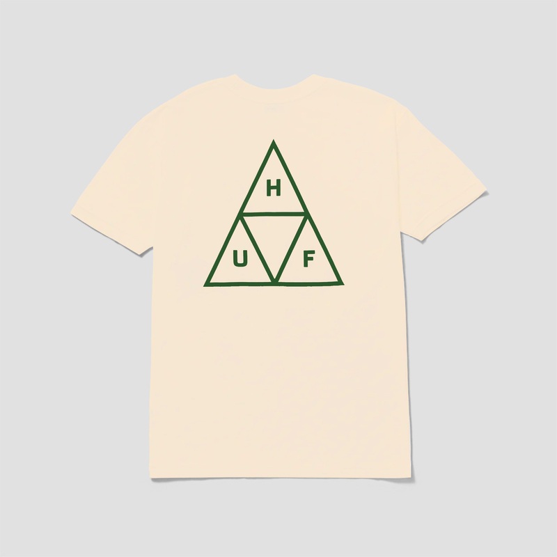 HUF Set Triple Triangle Short Sleeve T-Shirt Wheat Small