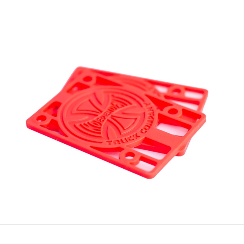 Independent Genuine Parts Red Riser Pads – Set of Two (2) – 1/8″ 1/8 Red