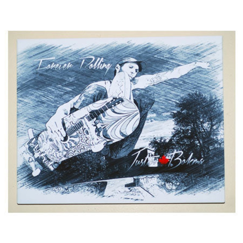 Justin Bokma Forever Rolling Bokma N/A 8″ X 10″ Reproduction $20