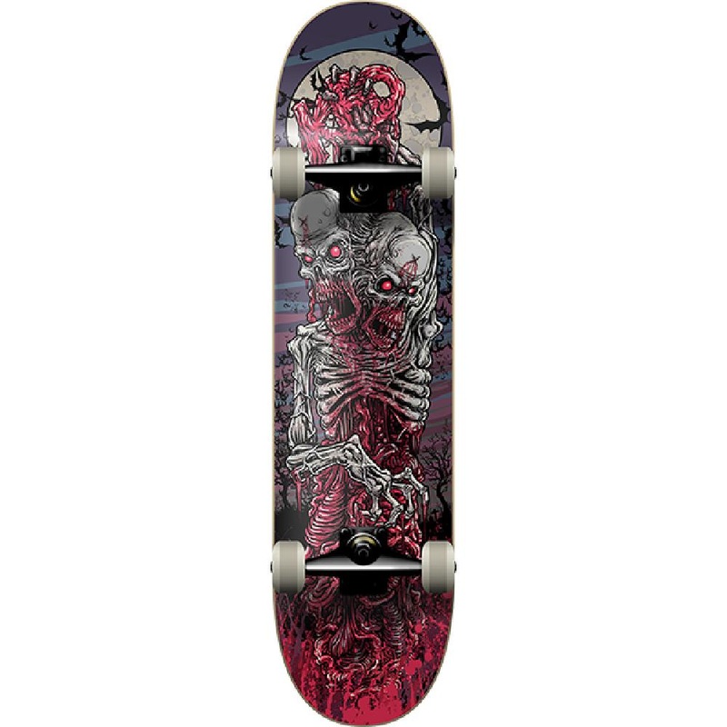 KFD Two Headed Zombie Young Gunz 7.75″ Skateboard Complete