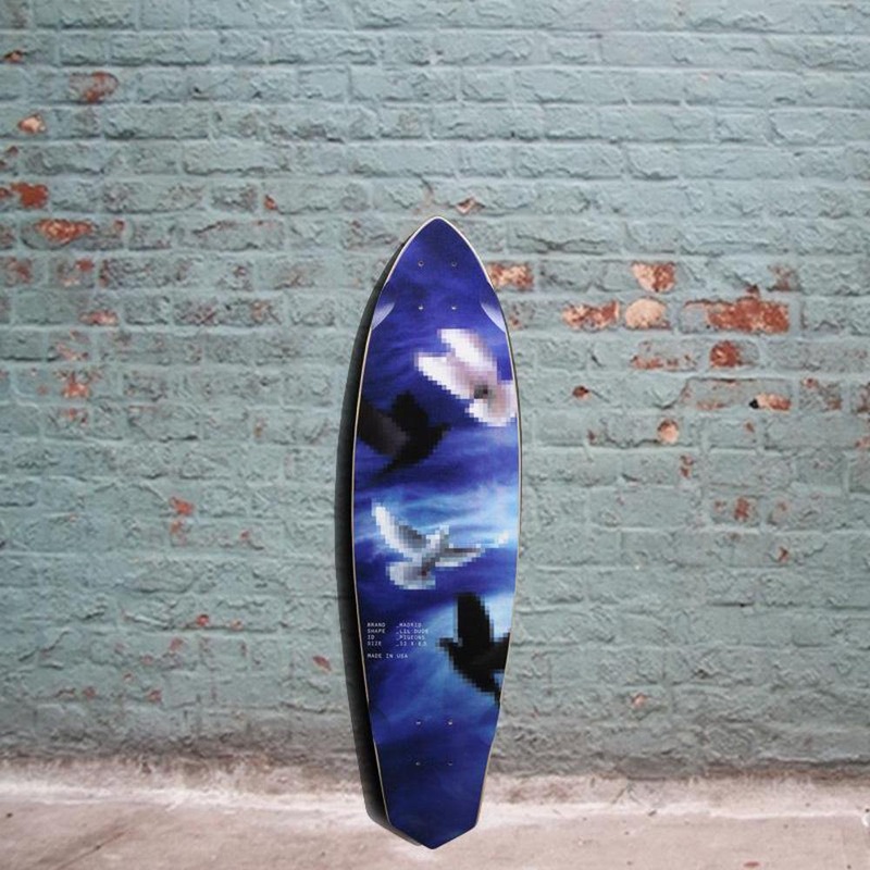 Madrid Pigeons Lil Dude Longboard – 32″ – Deck