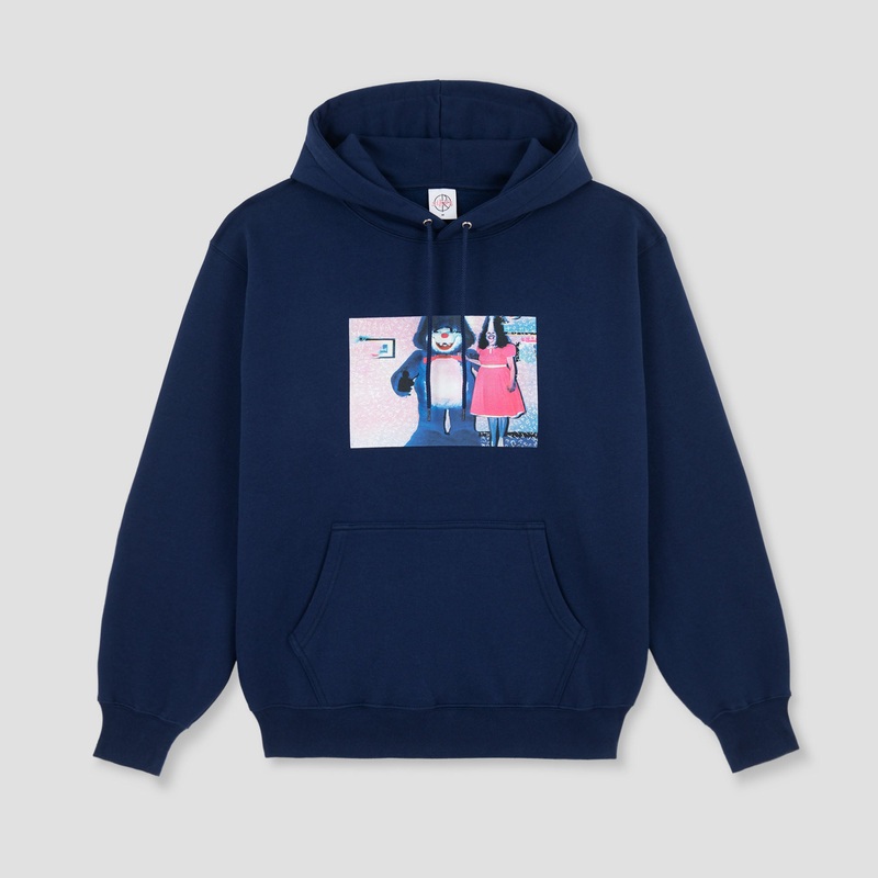 Polar Pink Dress Dave Hood Dark Blue X-Small