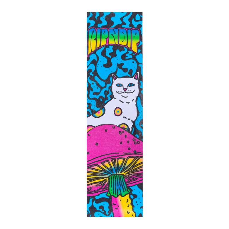 RIPNDIP Psychedelic Grip Tape 33 x 9″ – Blue