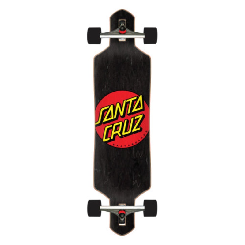 Santa Cruz Classic Dot Drop Through Longboard Complete 36″ 36″