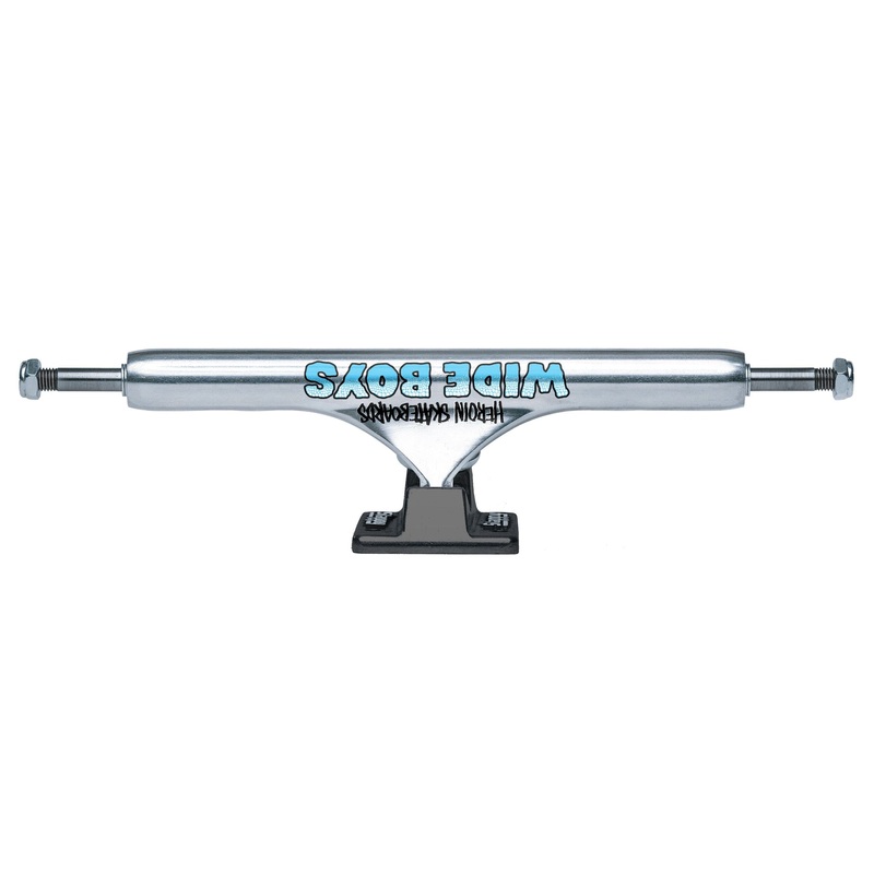 Slappy ST1 Hollow Wide Boys Trucks Polished/Black 11″