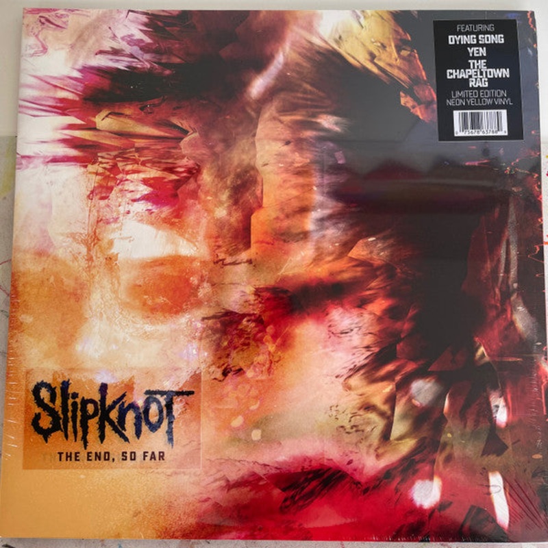 Slipknot  The End For Now… Neon Yellow Color Vinyl LP Record