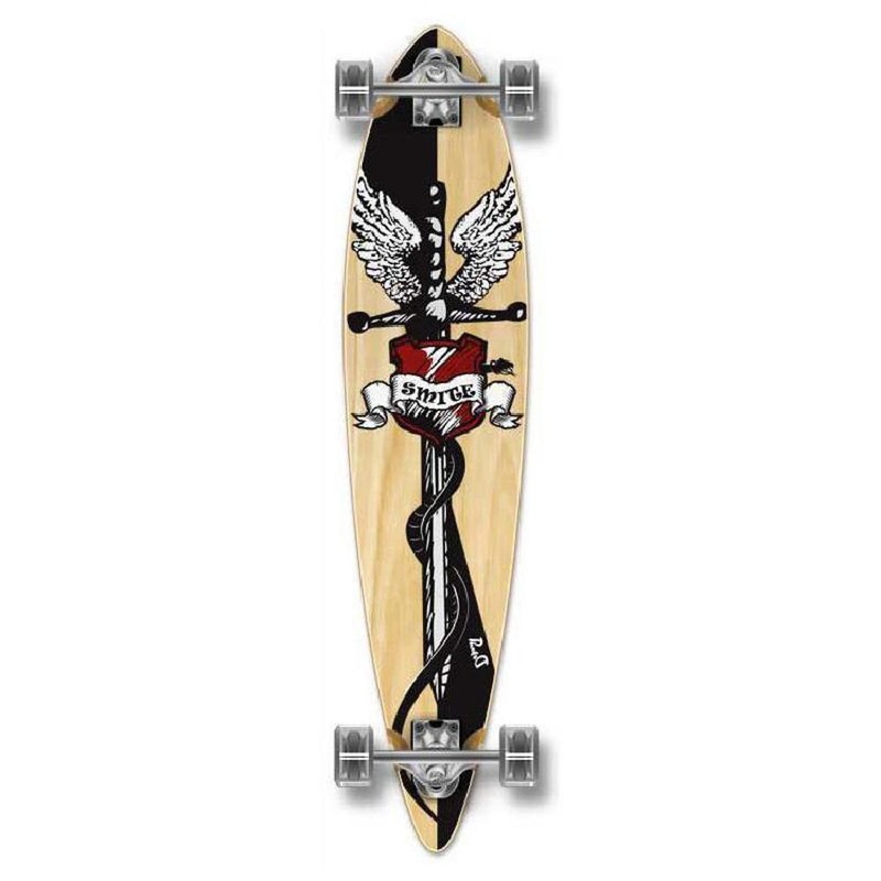 Smite Pintail Longboard 40 inch from Punked – Complete Complete