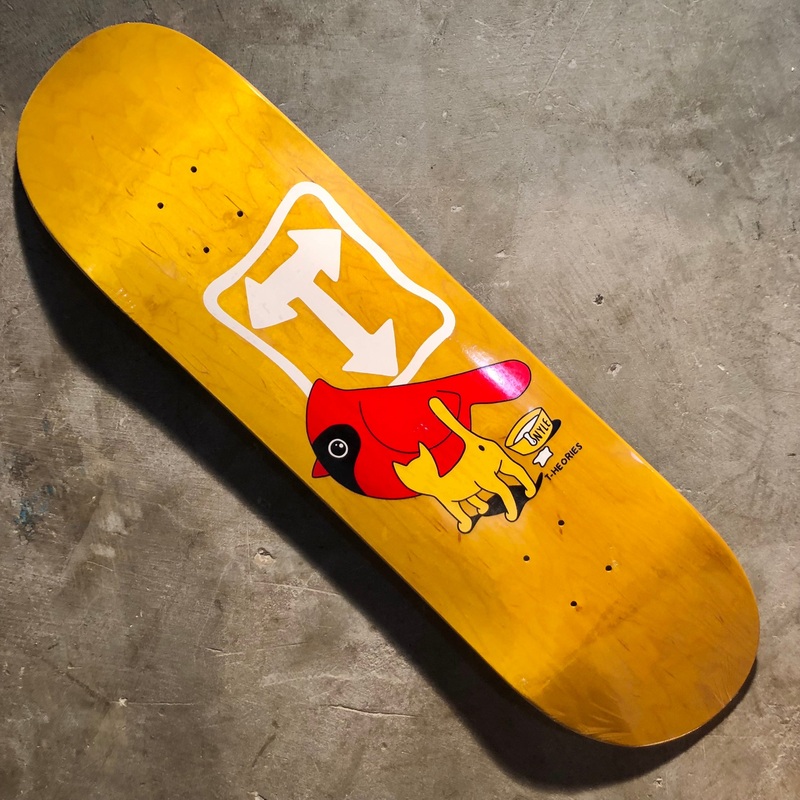 Theories – Nyle Lovett El Pajaro Deck – 8.38″