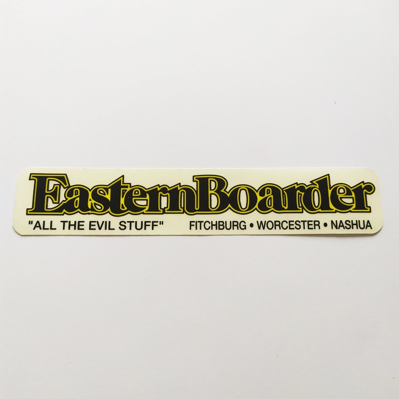 Eastern Boarder Skateboard Sticker