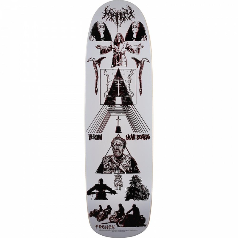 Heroin Mandy X French 8.88″ Skateboard Deck