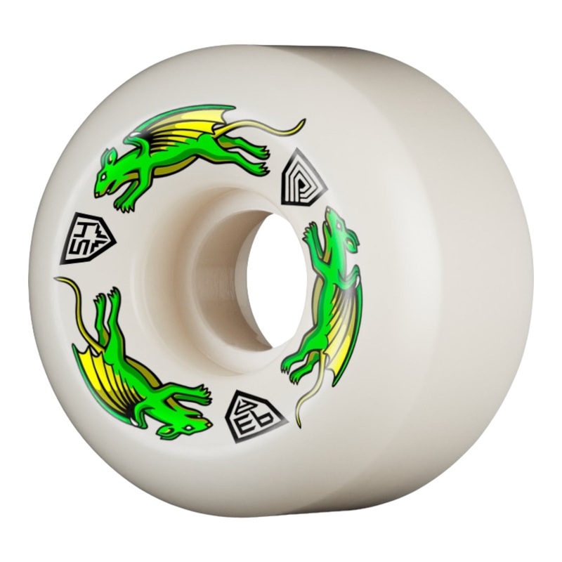 Powell Peralta Dragon Formula Nano Rats Skateboard Wheels 54mm x 34mm 93A 4pk 54mm