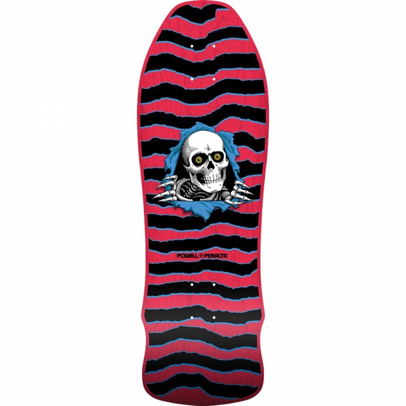 Powell Peralta Geegah Ripper 9.75″ Red Stain Skateboard Deck