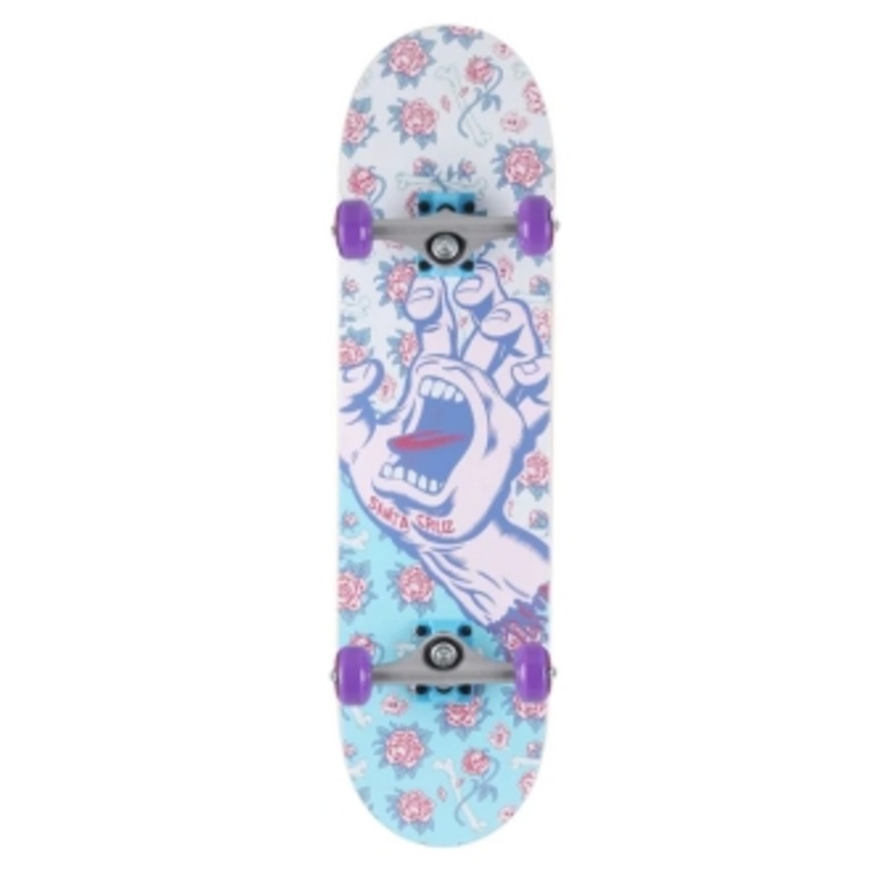 Santa Cruz Floral Decay Hand Mini Complete 7.75 in 7.75 in