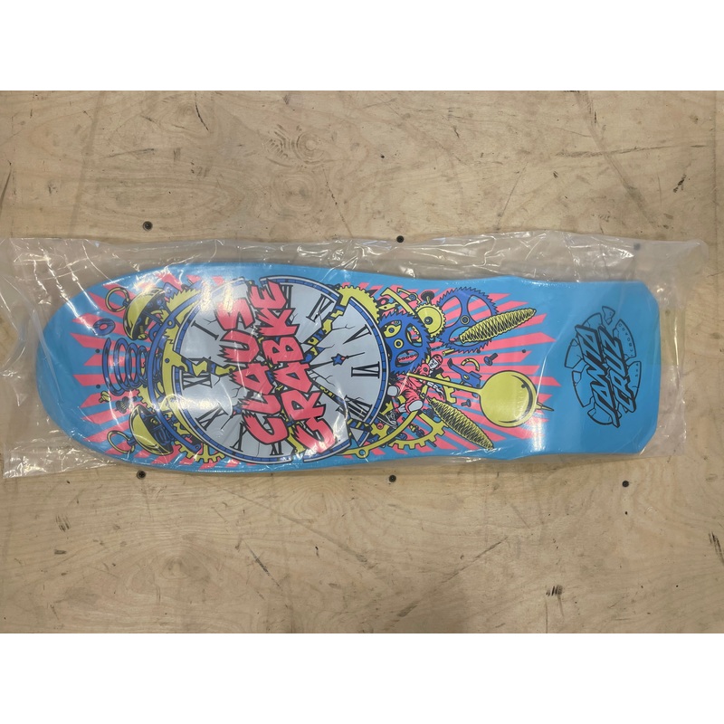 Santa Cruz Grabke Exploding Clock Reissue Deck 10
