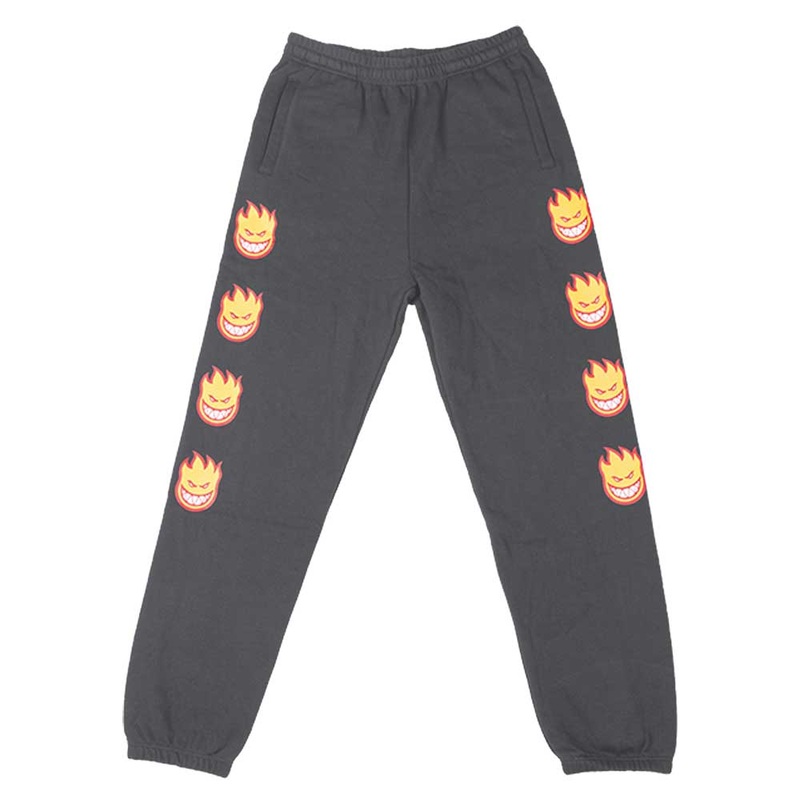 Spitfire Bighead Fill Sweatpants Medium Charcoal