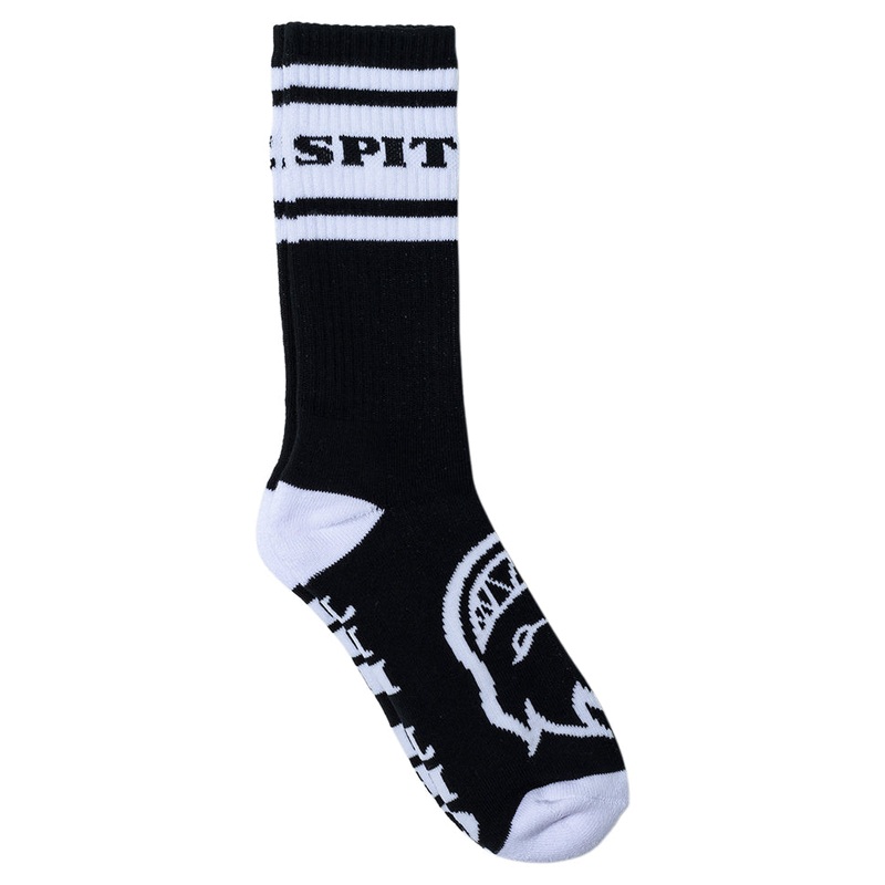 Spitfire Classic 87 Bighead Socks Heather Grey/ Red/ Black One size fits all