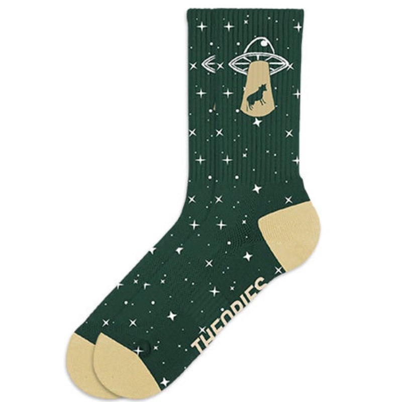 Theories Abduction Crew Socks Alpine One size fits all
