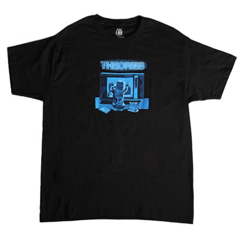 Theories Poltergeist T Shirt Black Extra Large