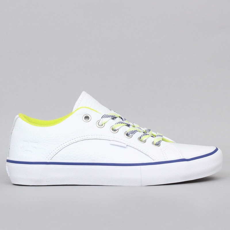 Vans Lampin Pro Ltd Shoes (Quartersnacks) White UK7