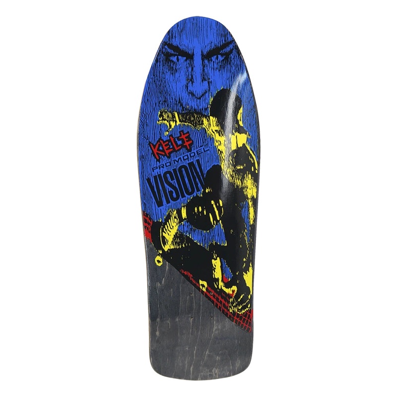 Vision Kele Rosecran  9.75″ Skateboard Deck 9.75″ Brown Stain