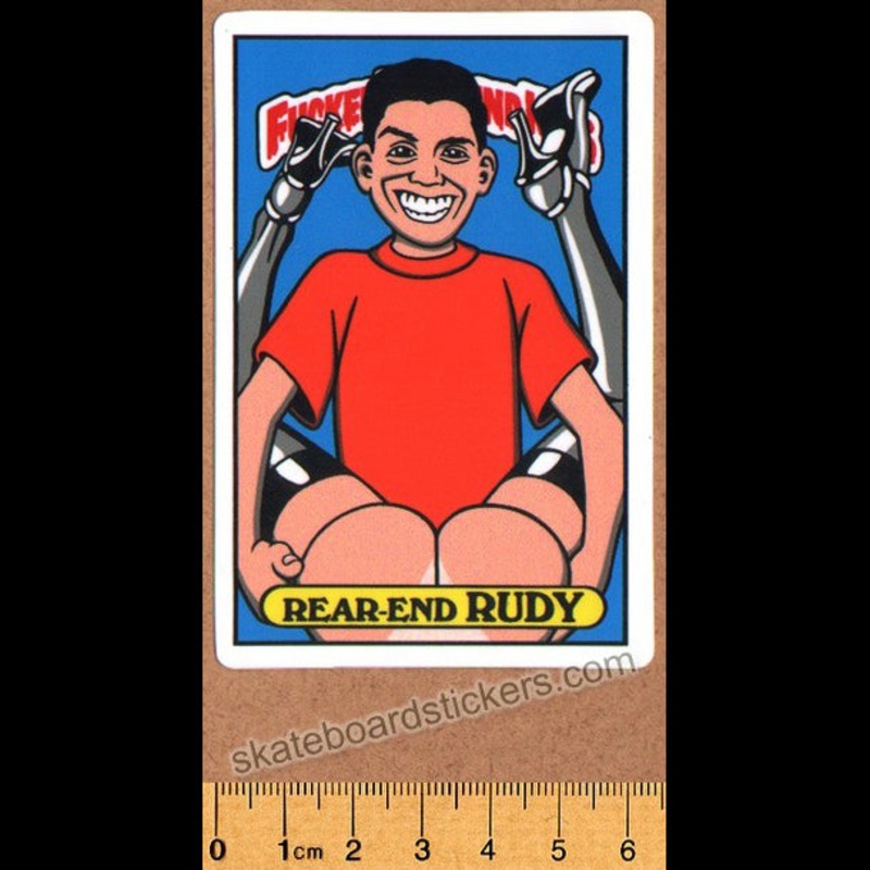 Blind – Fucked Up Blind Kids – Rear-End Rudy Official Reissue Skateboard Sticker